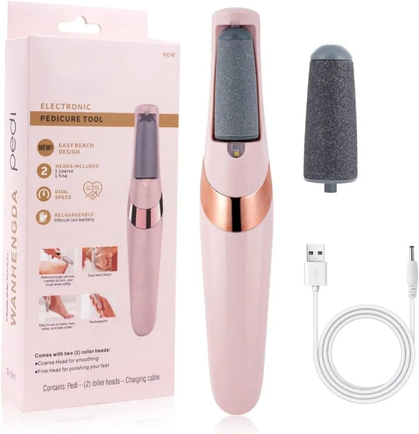 Rechargeable Electric Pedicure Tool (6 Months Warranty)