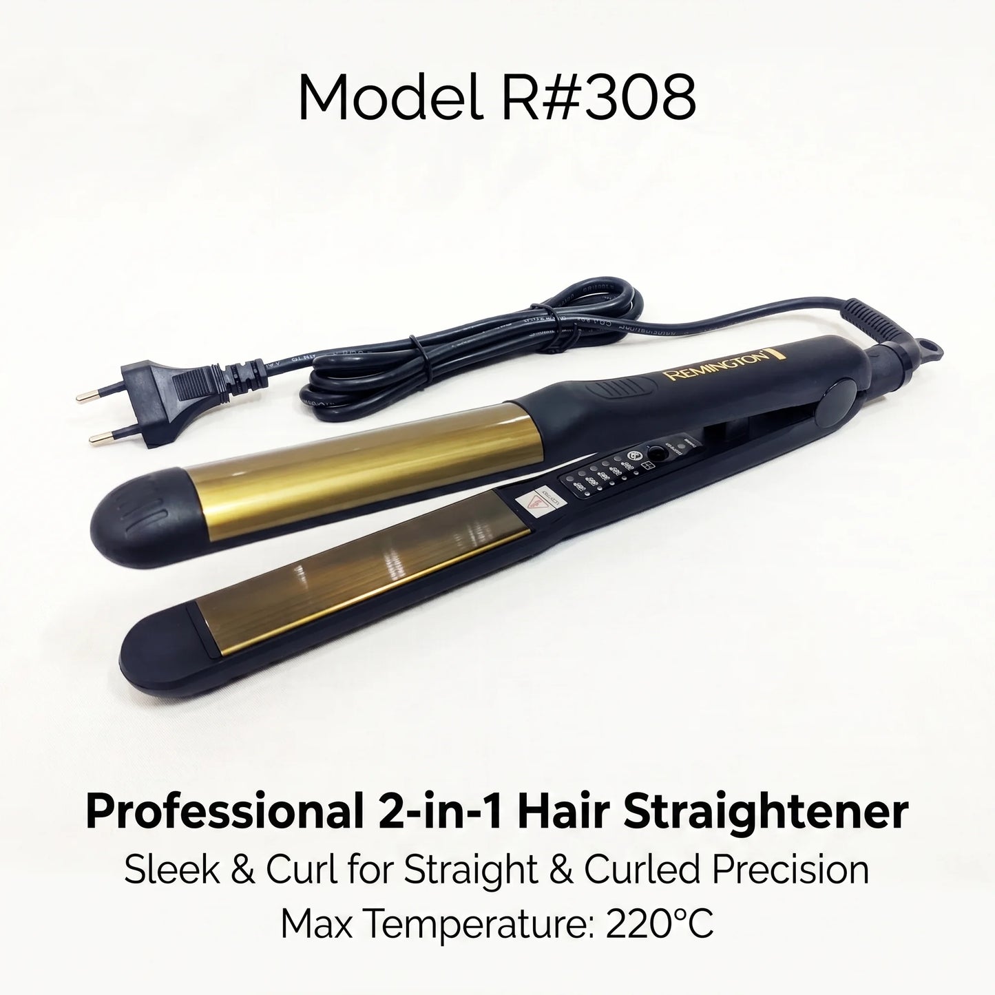 Remington Style Sleek And Curl Hair Straightener