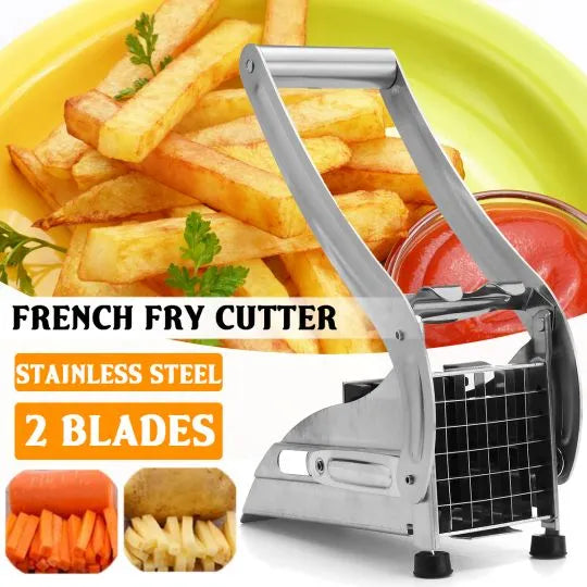 2 in 1 - French Fries Cutter & Salad Chopper