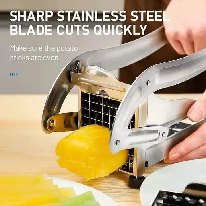 2 in 1 - French Fries Cutter & Salad Chopper