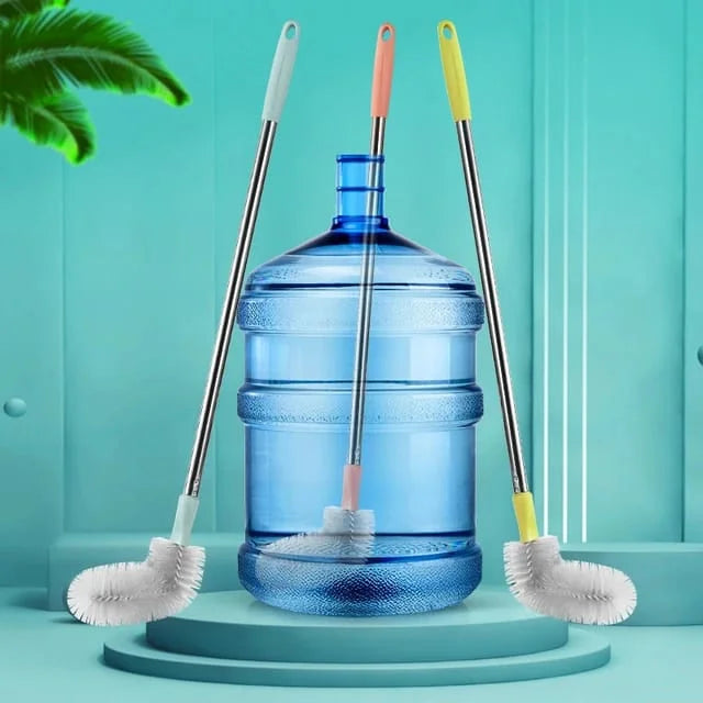 Durable Plastic Barrel Cleaning Brush with Long Handle for Water Dispensers
