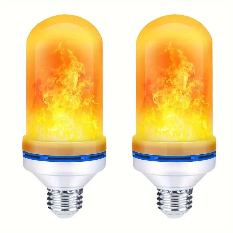 Led Dynamic Flame Effect Flickering Fire Bulb Home Decoration