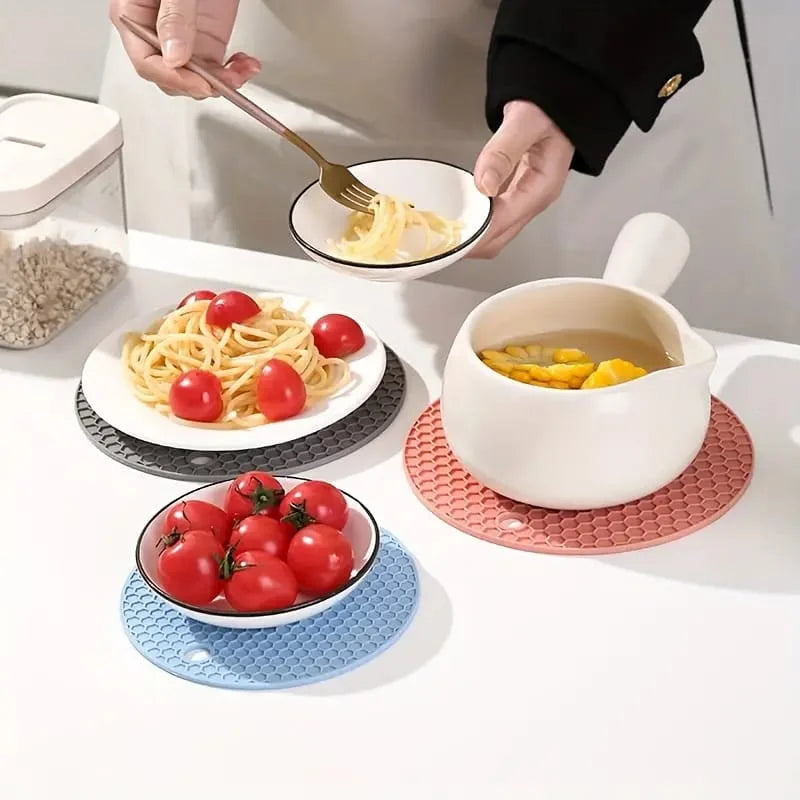 Non Slip Honeycomb Silicone Placemat