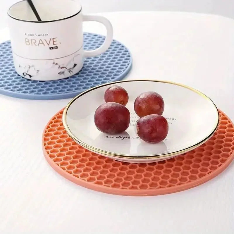 Non Slip Honeycomb Silicone Placemat