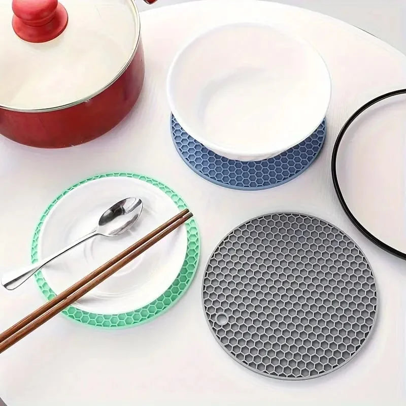 Non Slip Honeycomb Silicone Placemat