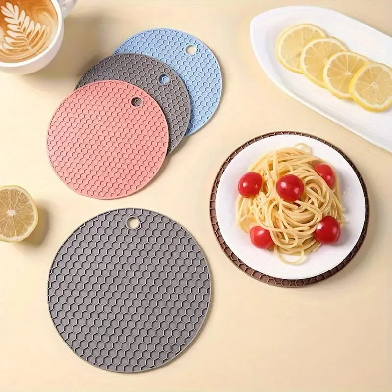 Non Slip Honeycomb Silicone Placemat