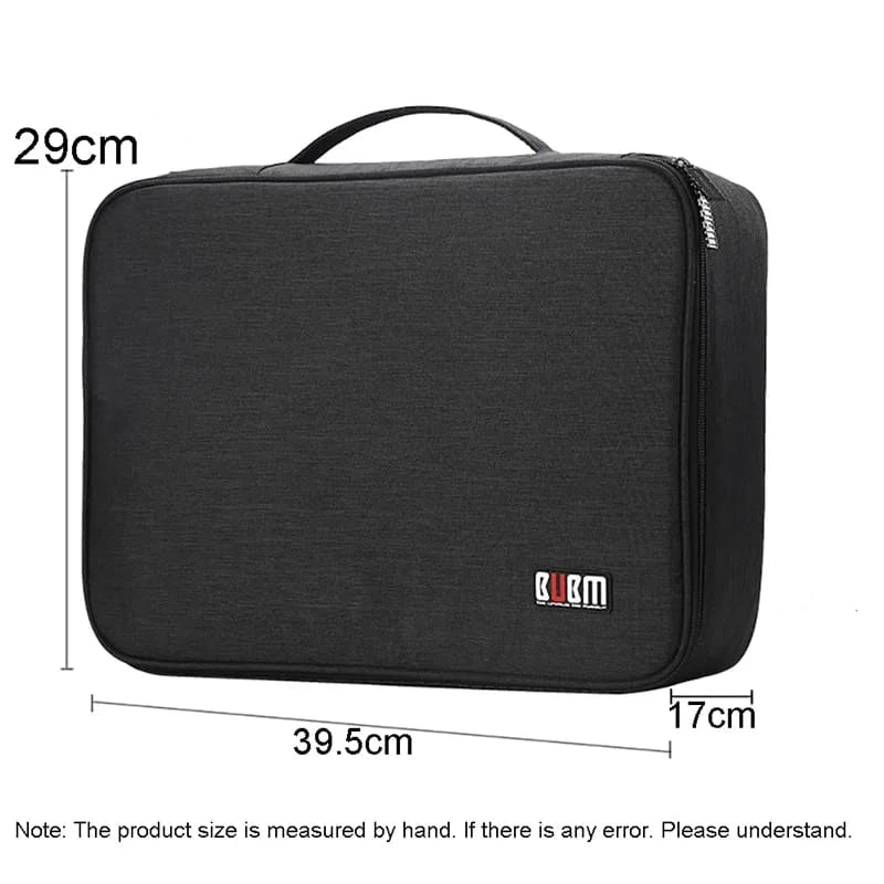Fireproof Document Organizer Bag with Lock
