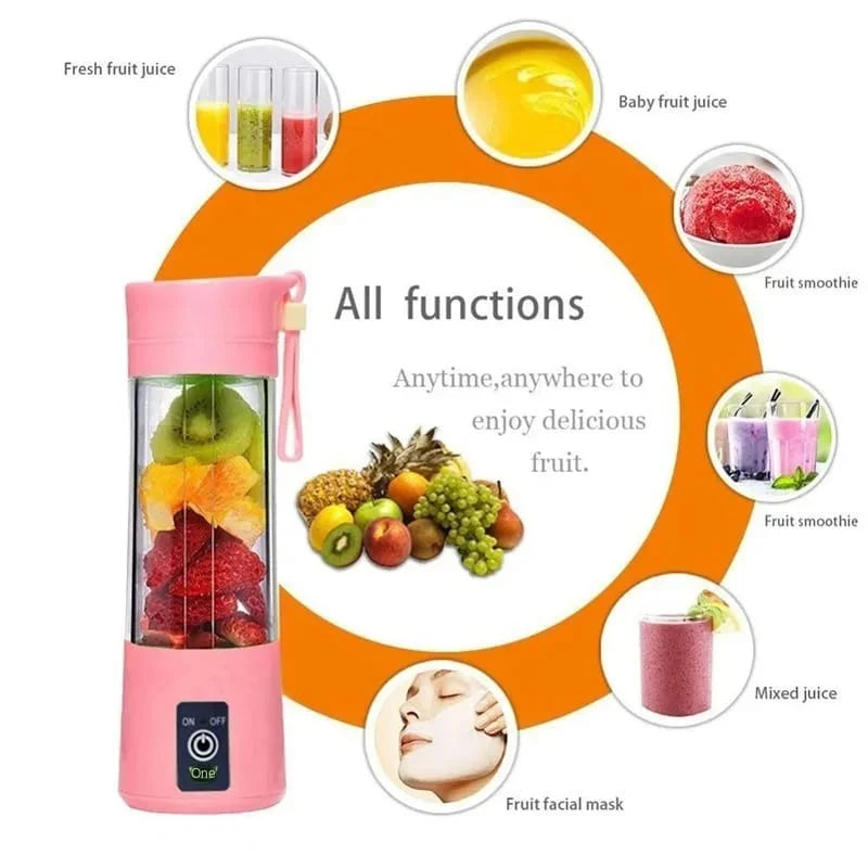 Portable Mini Blender Juicer Machine Milkshake Cup