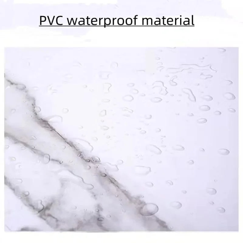 Marble Style Paper Peel and Stick Waterproof Wallpaper - Self Adhesive Stickers
