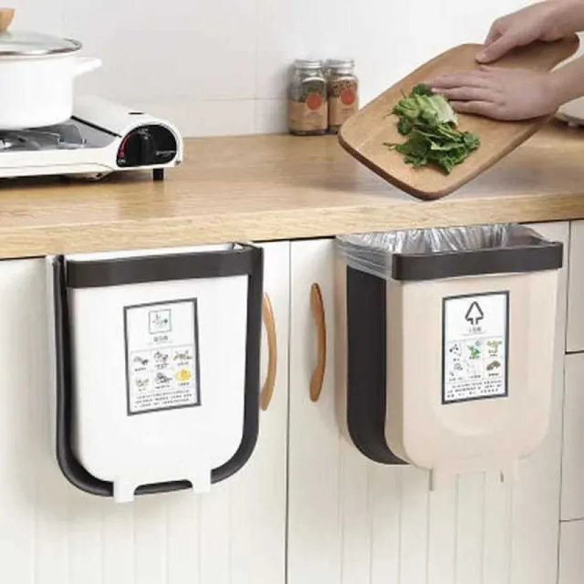 Foldable Dustbin For Kitchen & Bathroom