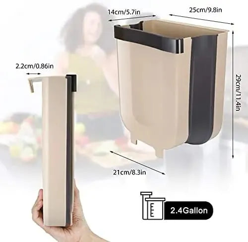 Foldable Dustbin For Kitchen & Bathroom