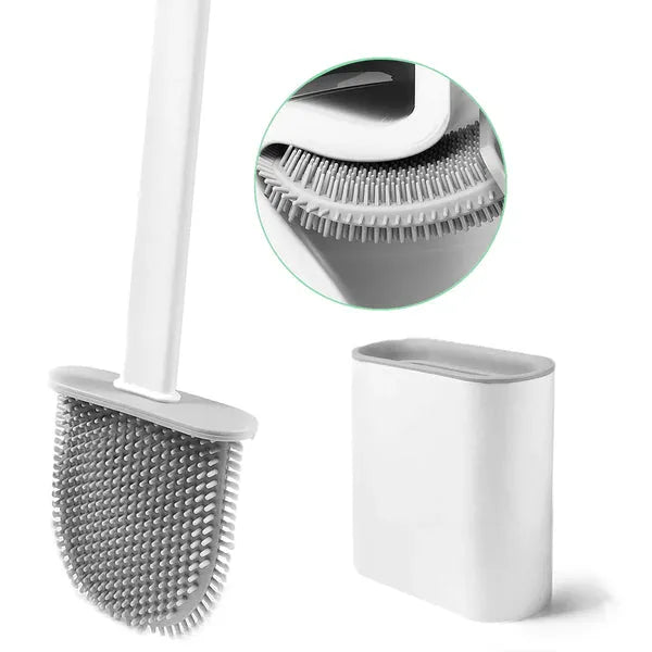 Anti Bacterial Silicone Toilet Brush