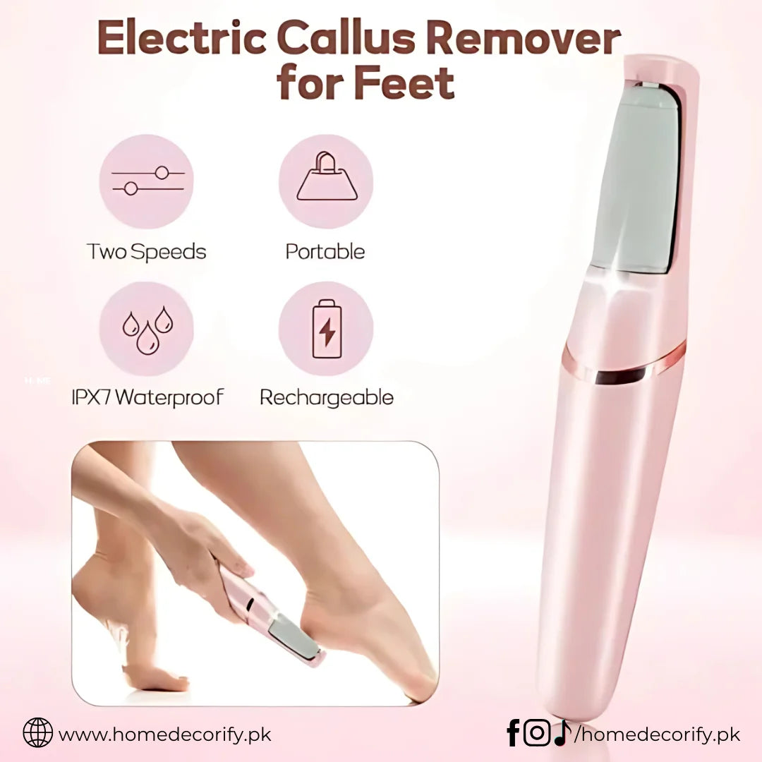 Rechargeable Electric Pedicure Tool (6 Months Warranty)