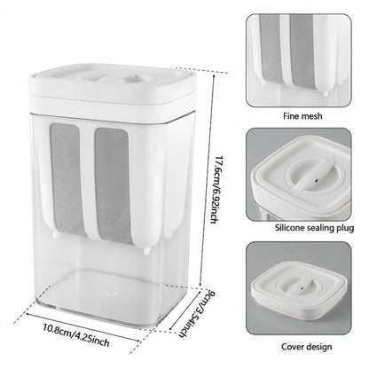 Greek Yogurt Maker with Strainer & Airtight Locks