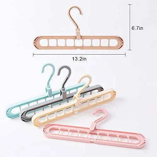9-Holes Space Saving Hook Hanger
