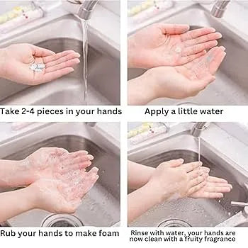 Travel Tube Soap for Hygiene & Travel Uses (Pack of 3)