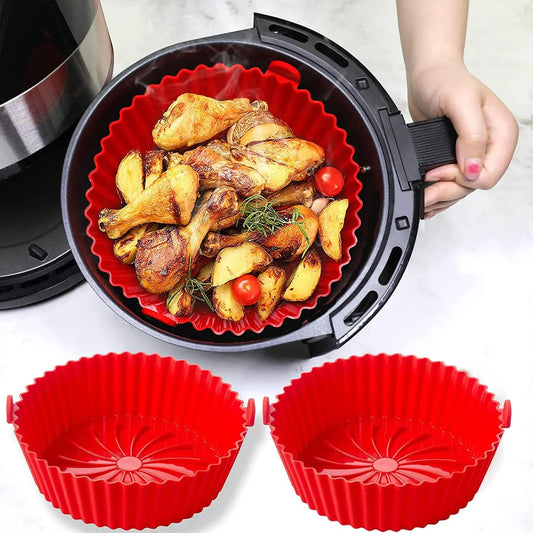 Oil Proof Air-Fryer Silicone Tray