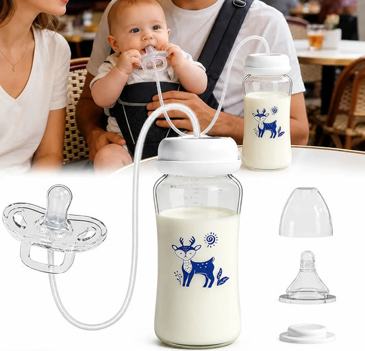 Baby Bottle and Pacifier Feeding Set
