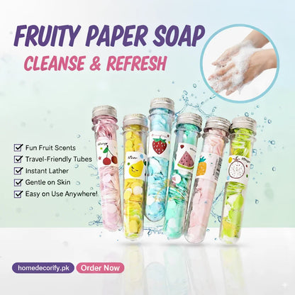 Travel Tube Soap for Hygiene & Travel Uses (Pack of 3)