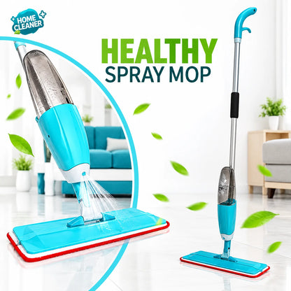 Rotatable Washing Floor Mop with Spray
