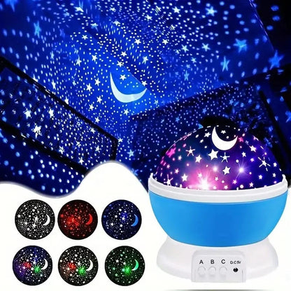 Star Master Galaxy Night Projector Lamp Ceiling Led Light 360 Rotating Colorful Lights Starry Space Projection Home Decoration Design, Gift for Kids-Multicolor