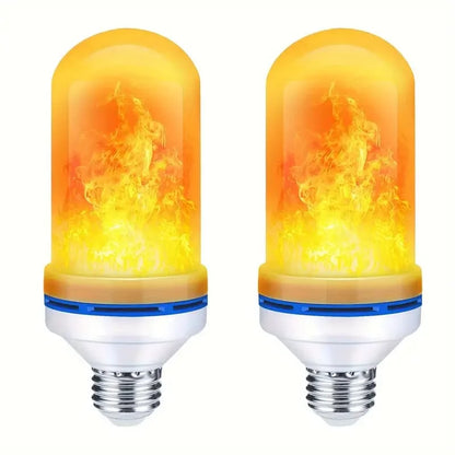 Led Dynamic Flame Effect Flickering Fire Bulb Home Decoration
