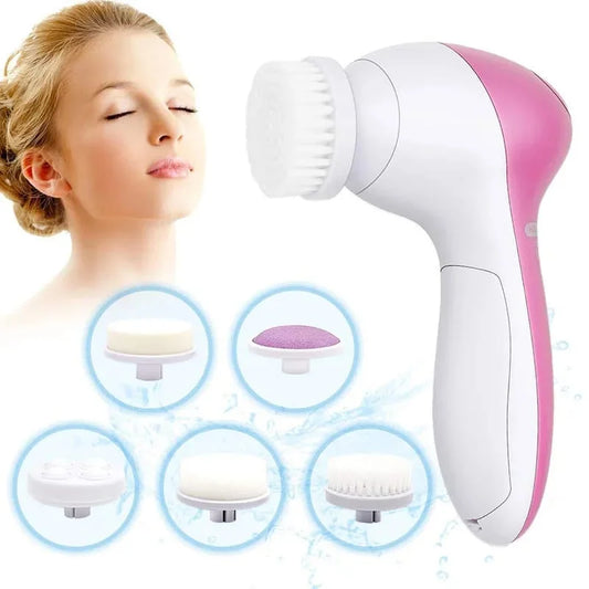 5 in 1 silicone cleanser & pore cleaner