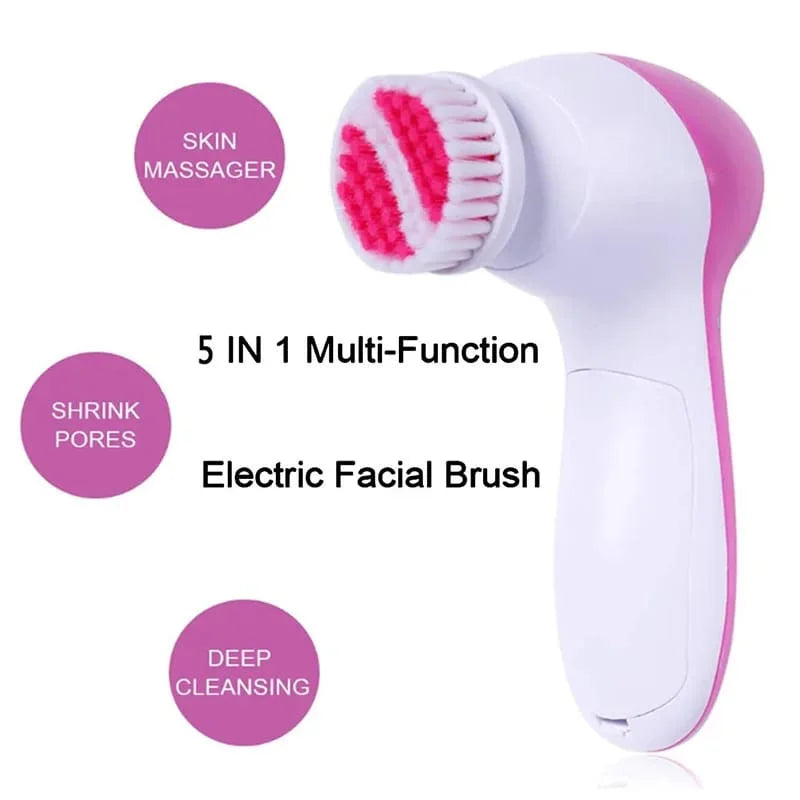5 in 1 silicone cleanser & pore cleaner