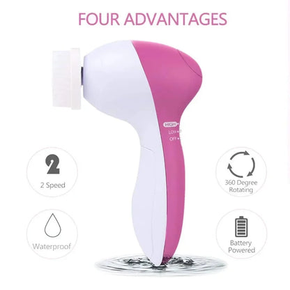 5 in 1 silicone cleanser & pore cleaner