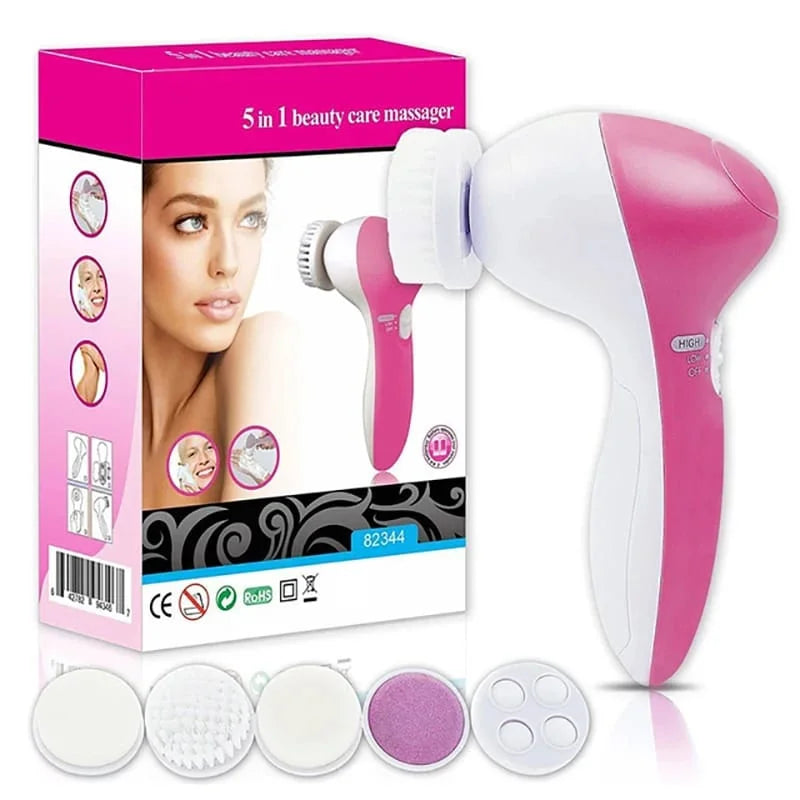 5 in 1 silicone cleanser & pore cleaner