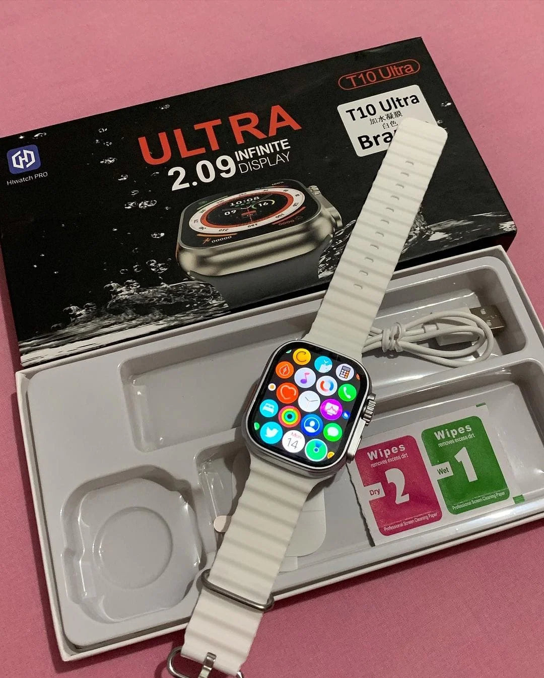 T10 Ultra 2 Smart Watch - 2.09 Infinite Display