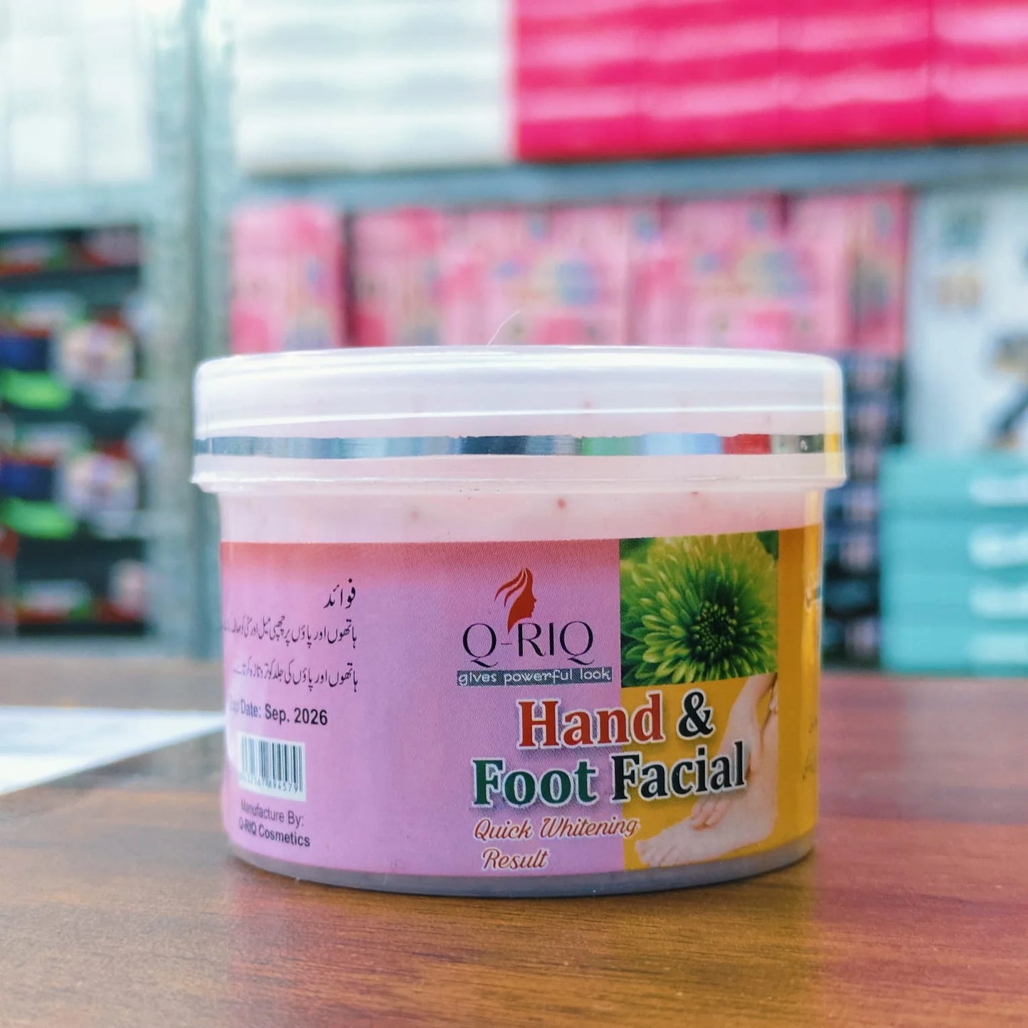 RIQ PINK Hand & Foot Facial Quick Whitening Result