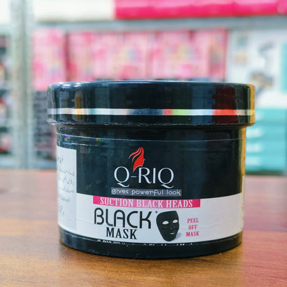 Q-Riq Black Mask Suction black heads peel-of mask