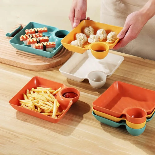 4 Pcs French Fries Plates