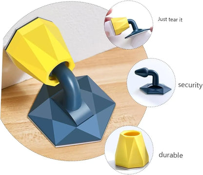 Silicone Punch Free Door Stopper