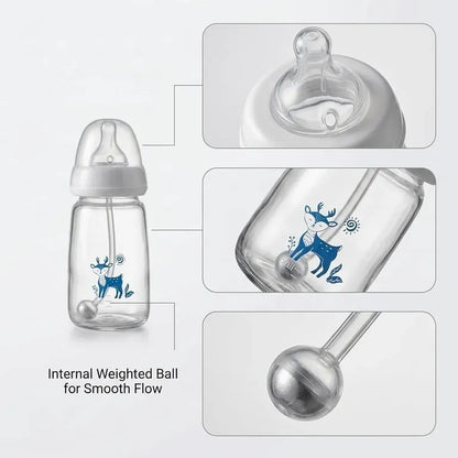 Baby Bottle and Pacifier Feeding Set