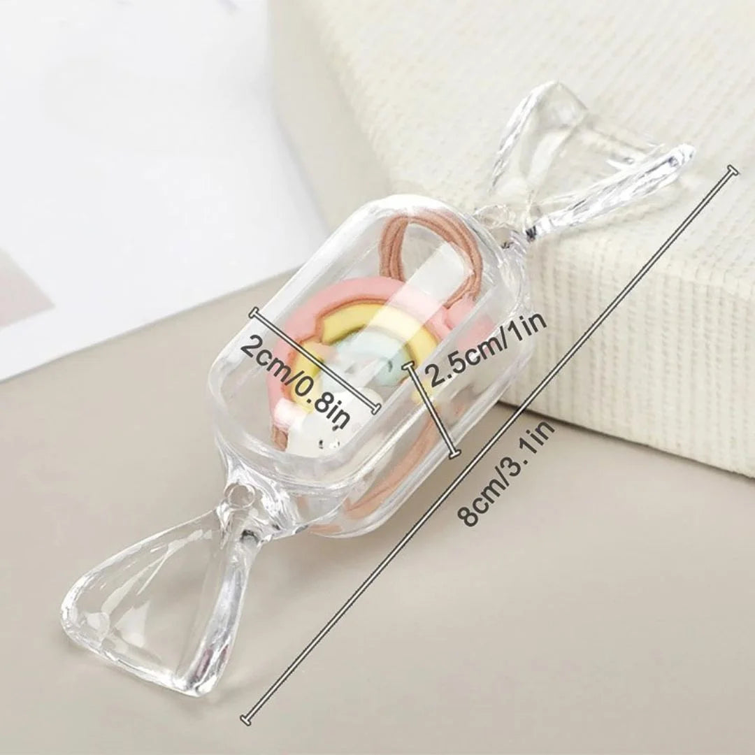 Acrylic Candy Shape Jewellery Organizer (Pack of 5)