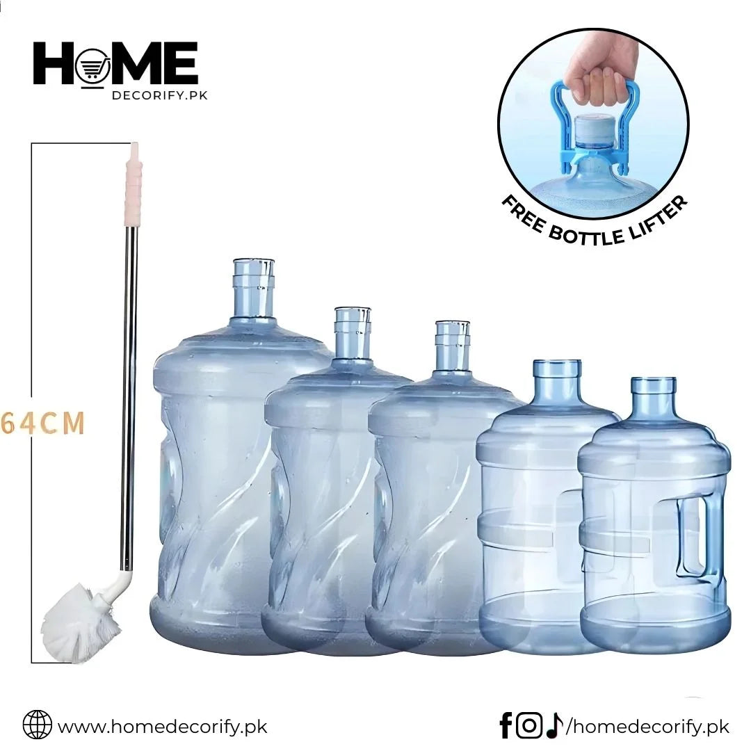 19L Water Bottle Cleaning Brush & FREE Bottle Lifter
