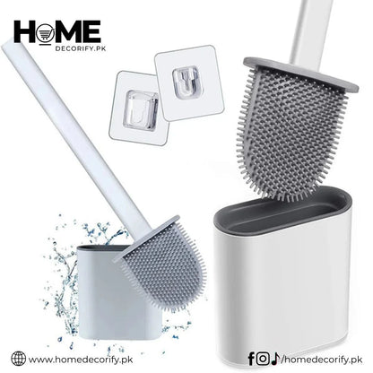 Anti Bacterial Silicone Toilet Brush